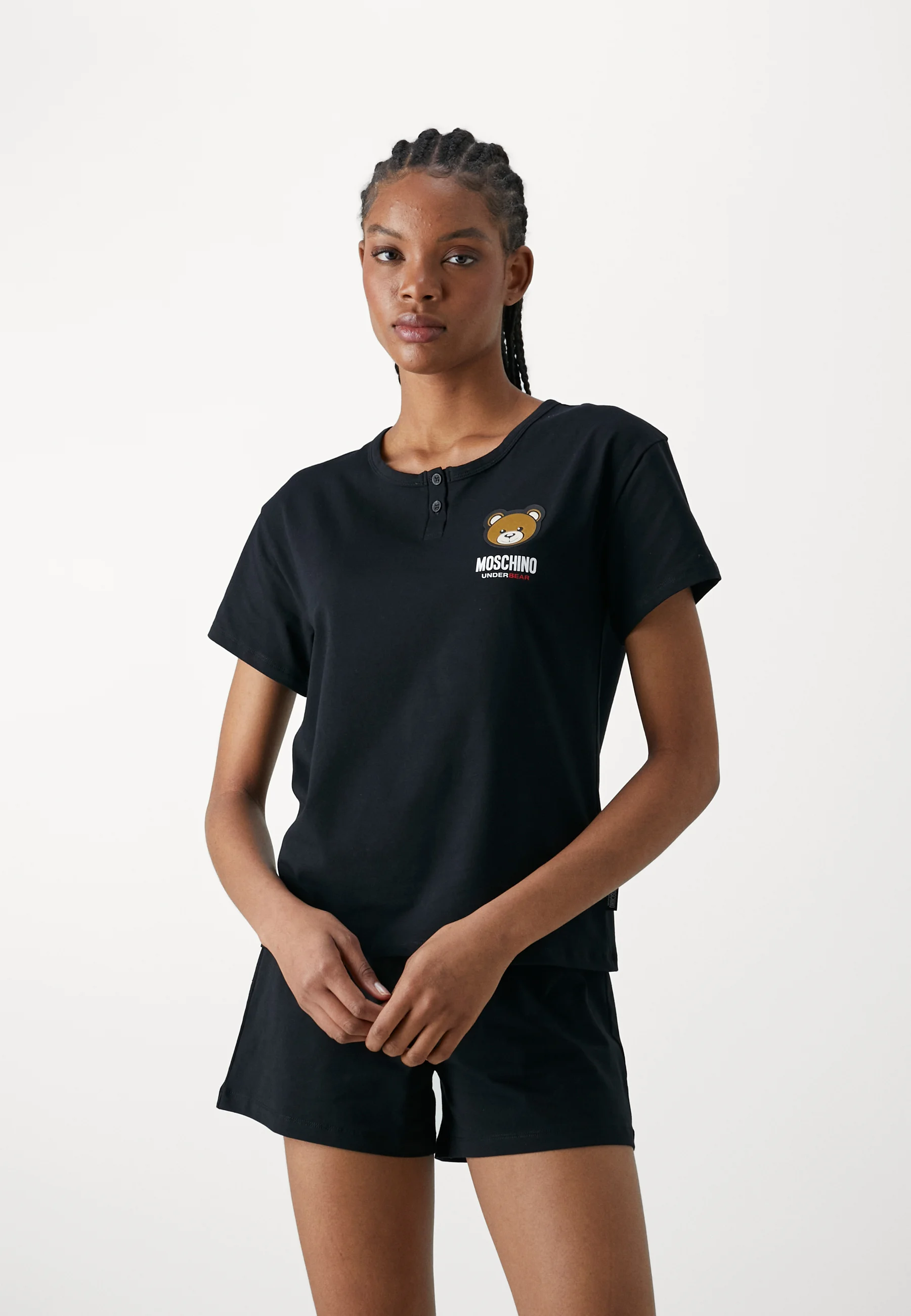 Ropa interior Moschino SHORT BUTTON UP - Pijama