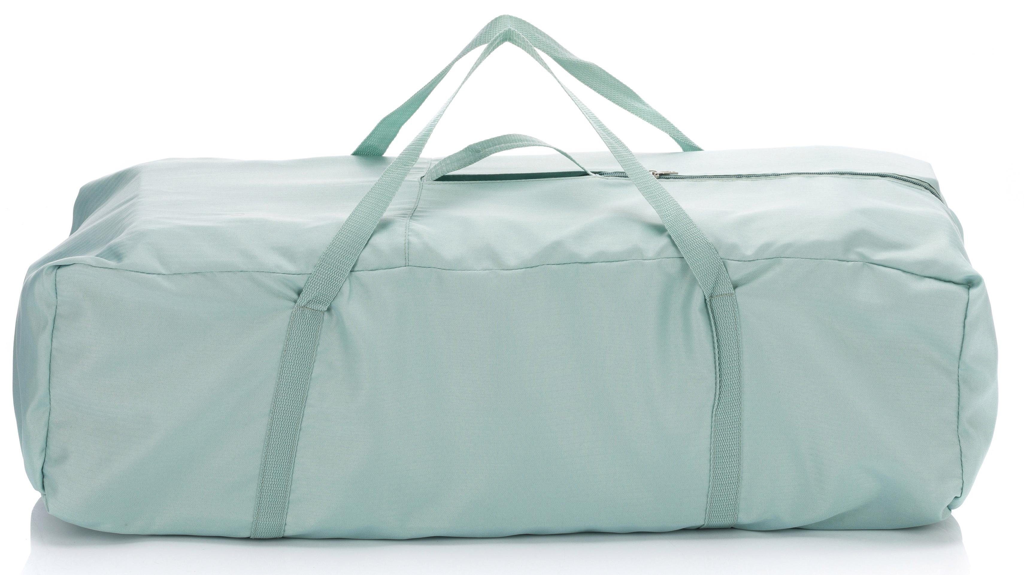 Fillikid Baby-Reisebett Faltbett, mint, inkl. Transporttasche