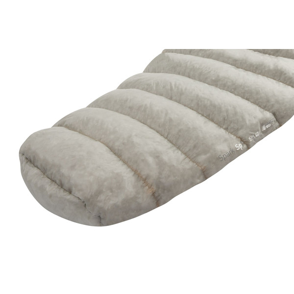SPARK SPI - REGULAR LIGHT GREY / YELLOW - Sommerschlafsack
