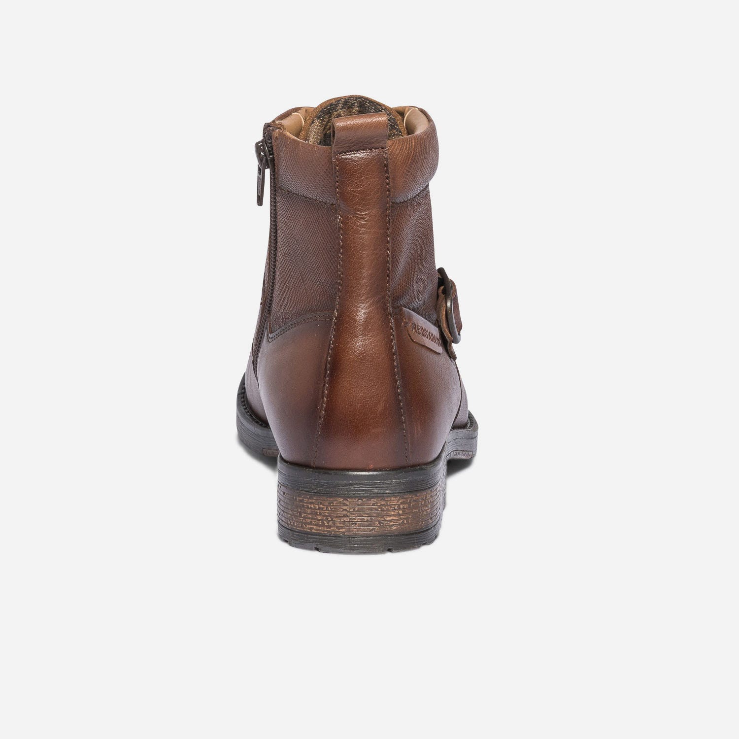 Boots à lacet REDSKINS marron en cuir