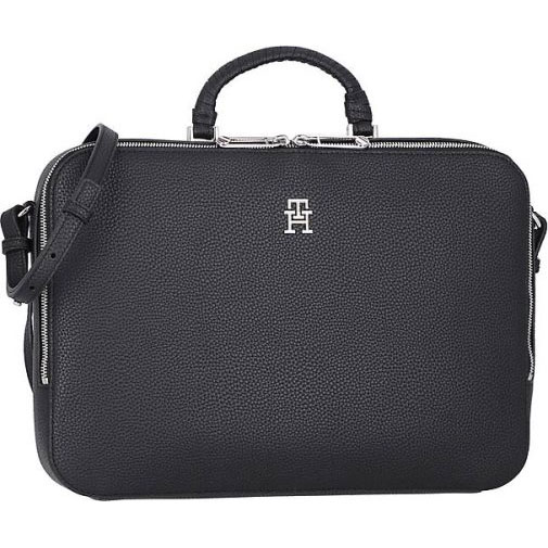 TOMMY HILFIGER TH Emblem Aktentasche 36 cm Laptopfach