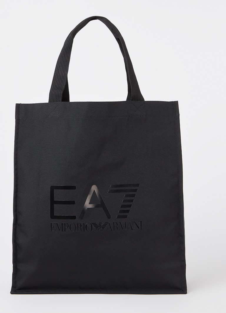 Emporio Armani iepirkšanās soma ar logotipa apdruku