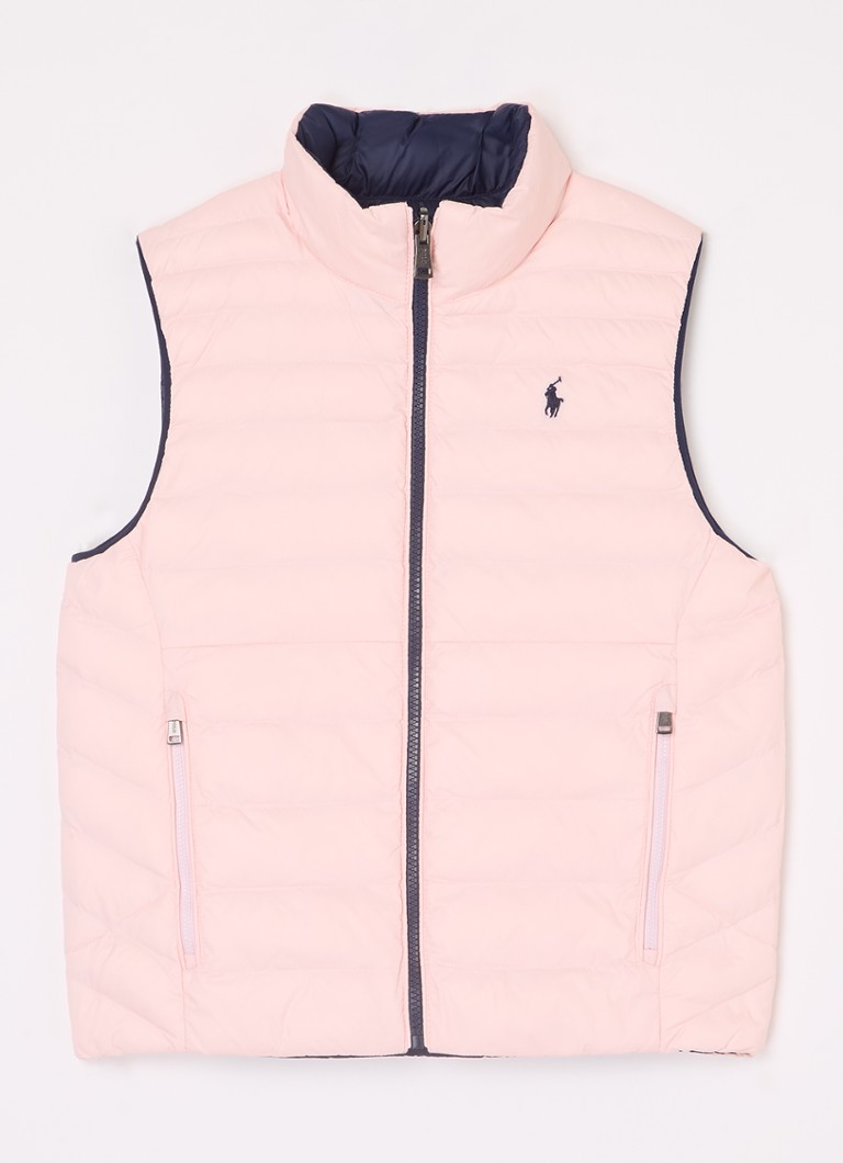 Ralph Lauren Reversible padded bodywarmer with logo embroidery