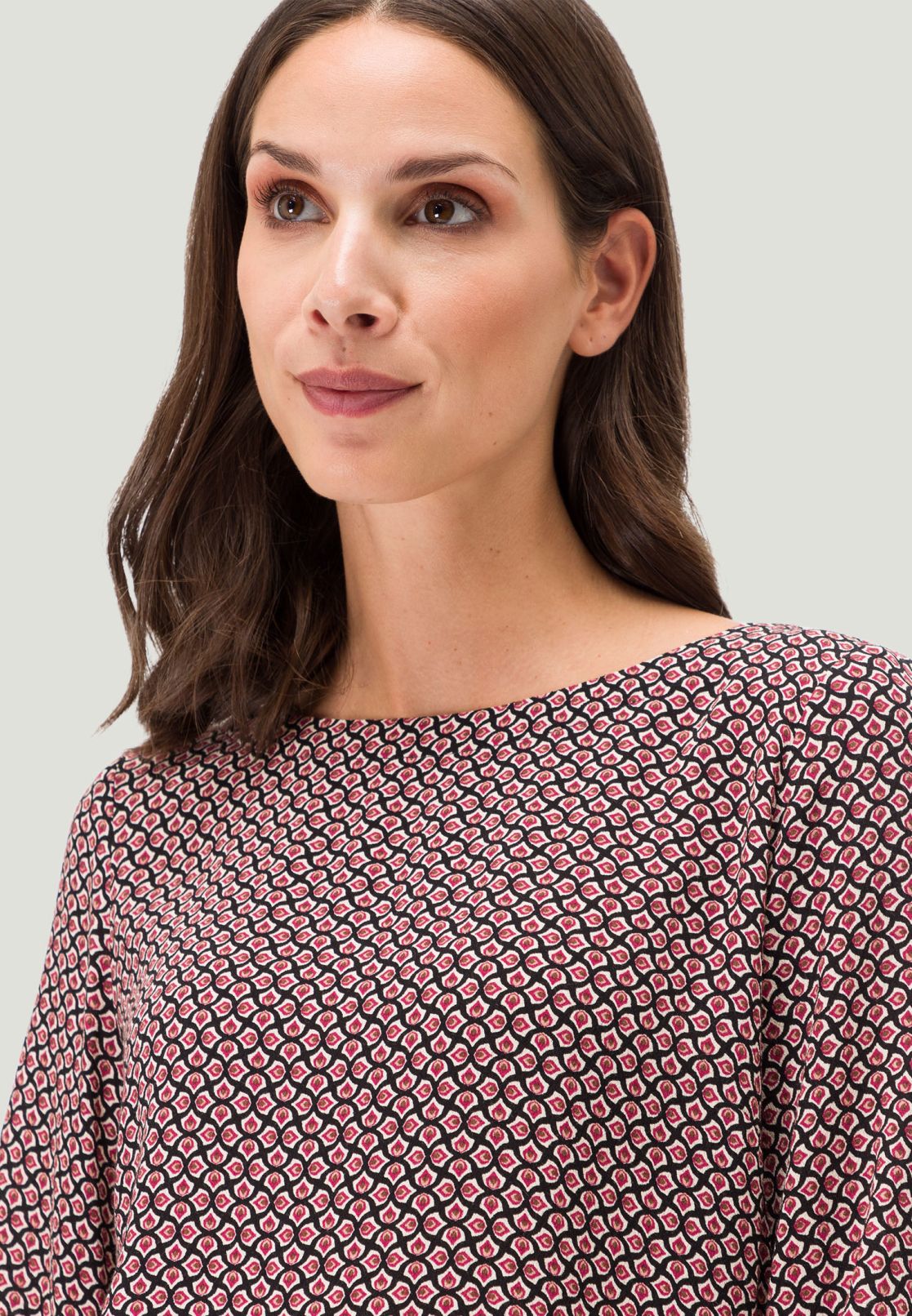 Viskosebluse mit Print