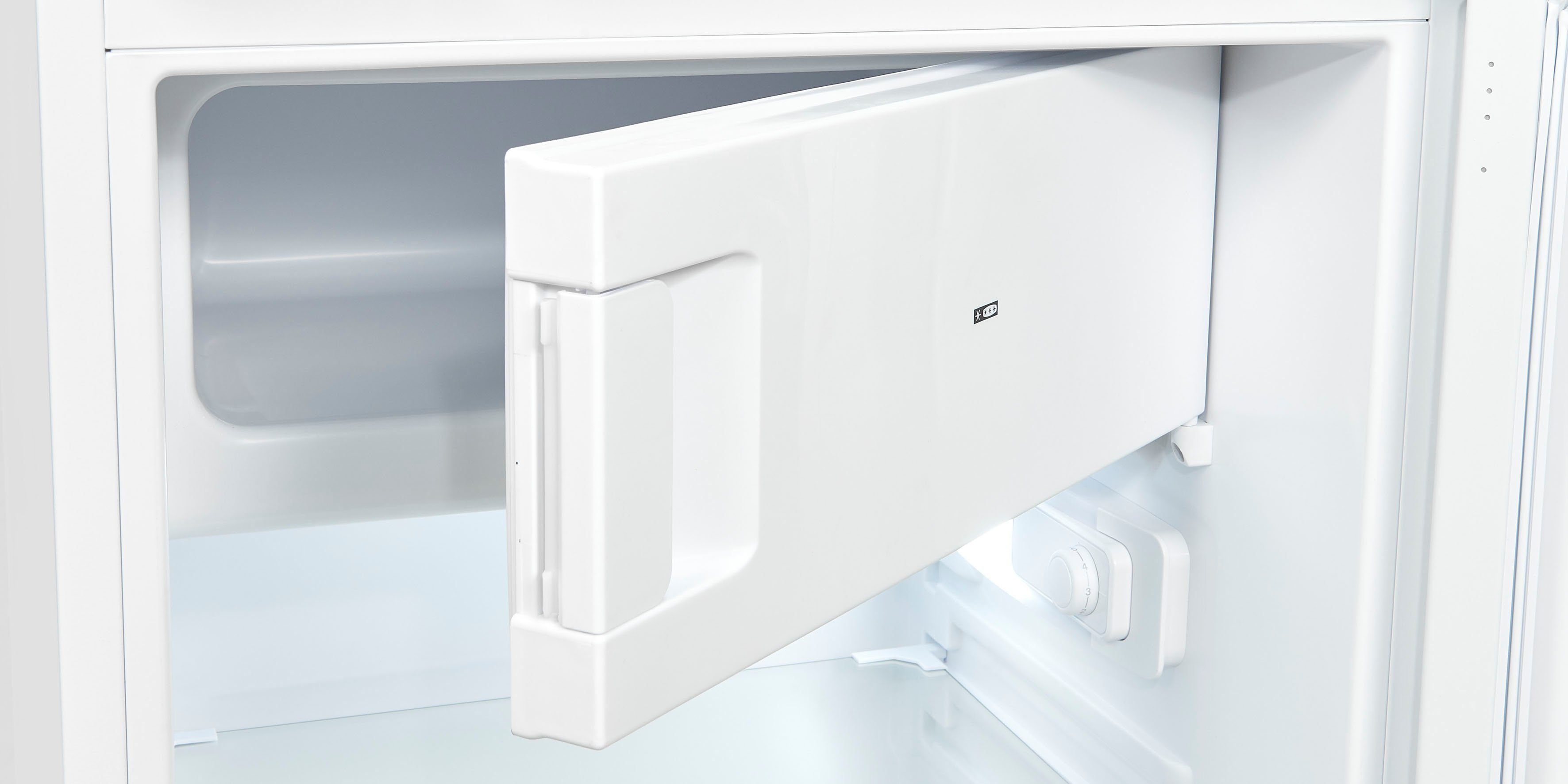 exquisit Einbaukühlschrank EKS131-3-040F, 88 cm hoch, 54 cm breit