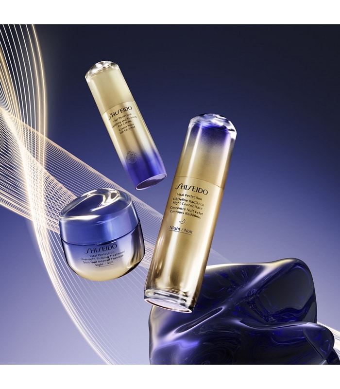 Shiseido-VITAL PERFECTION-Concentré Nuit Éclat Contours Redéfinis