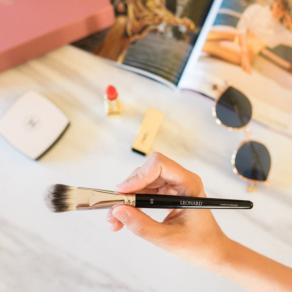 Pędzel do podkładu Leonard Brushes
