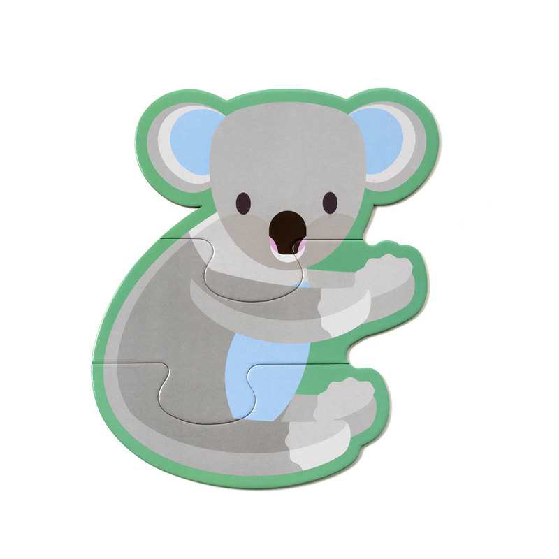 4 puzzles animaux autocorrectifs Oxybul