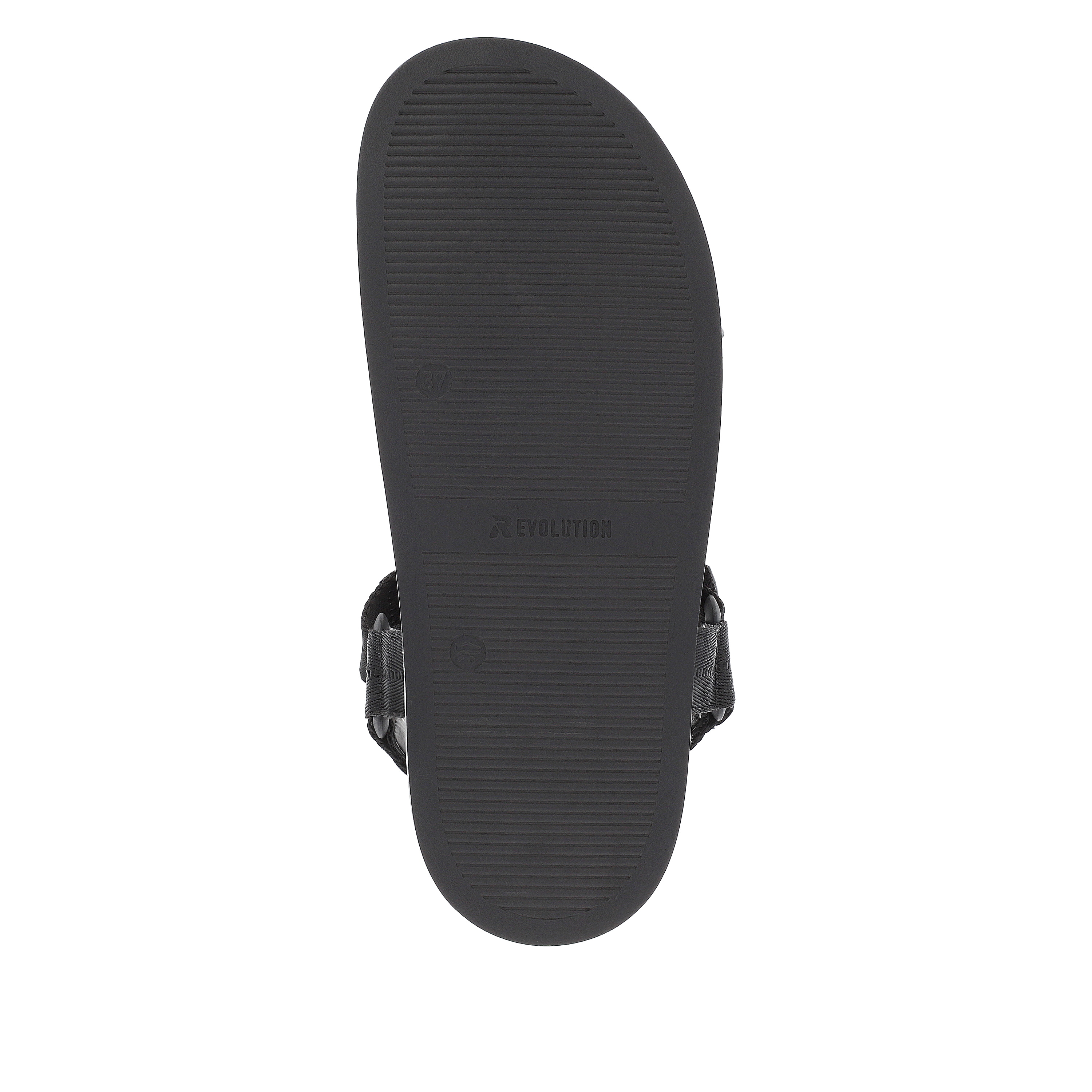 Rieker Damen Trekkingsandalen deep black