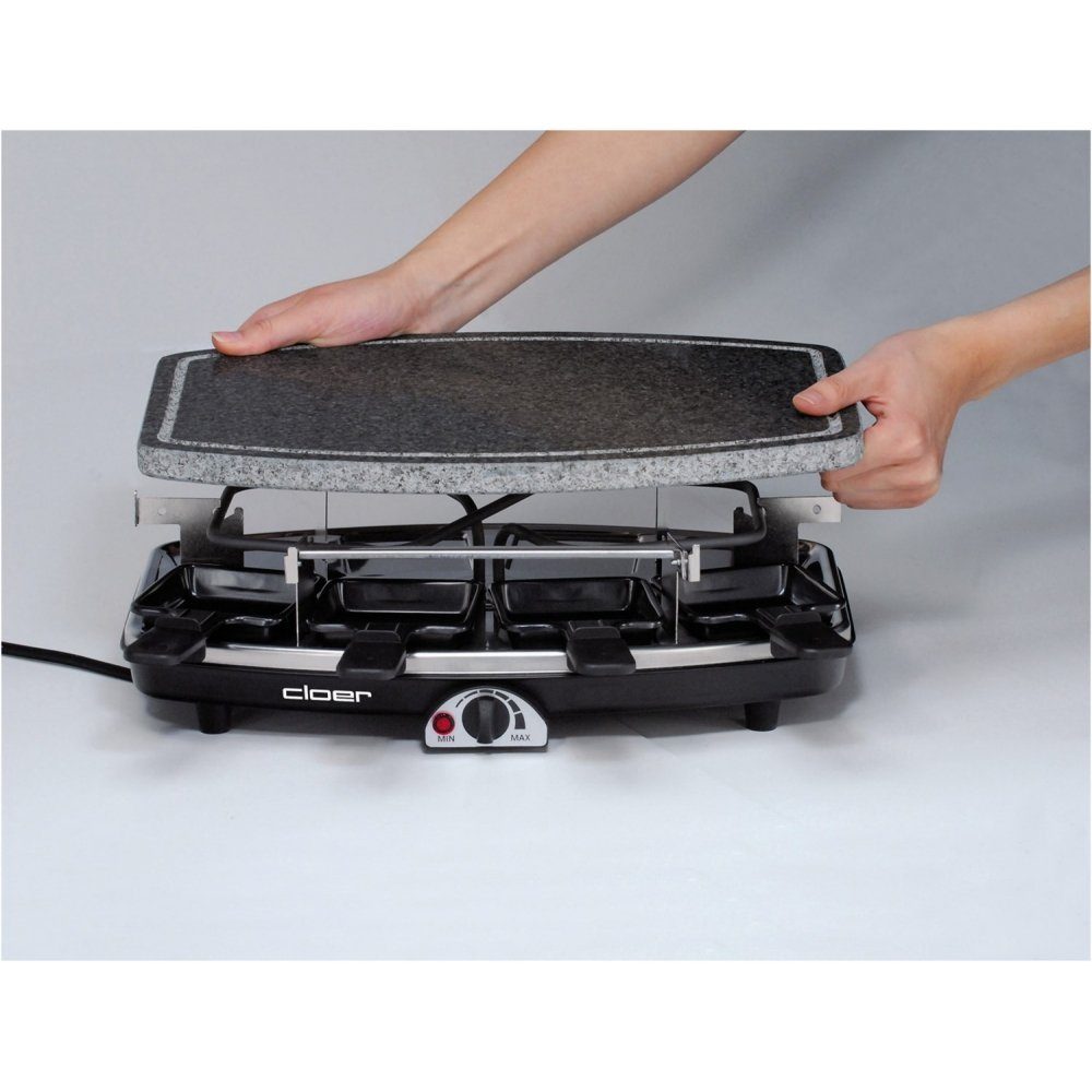Cloer Raclette 6430 Naturstein - Raclette - schwarz