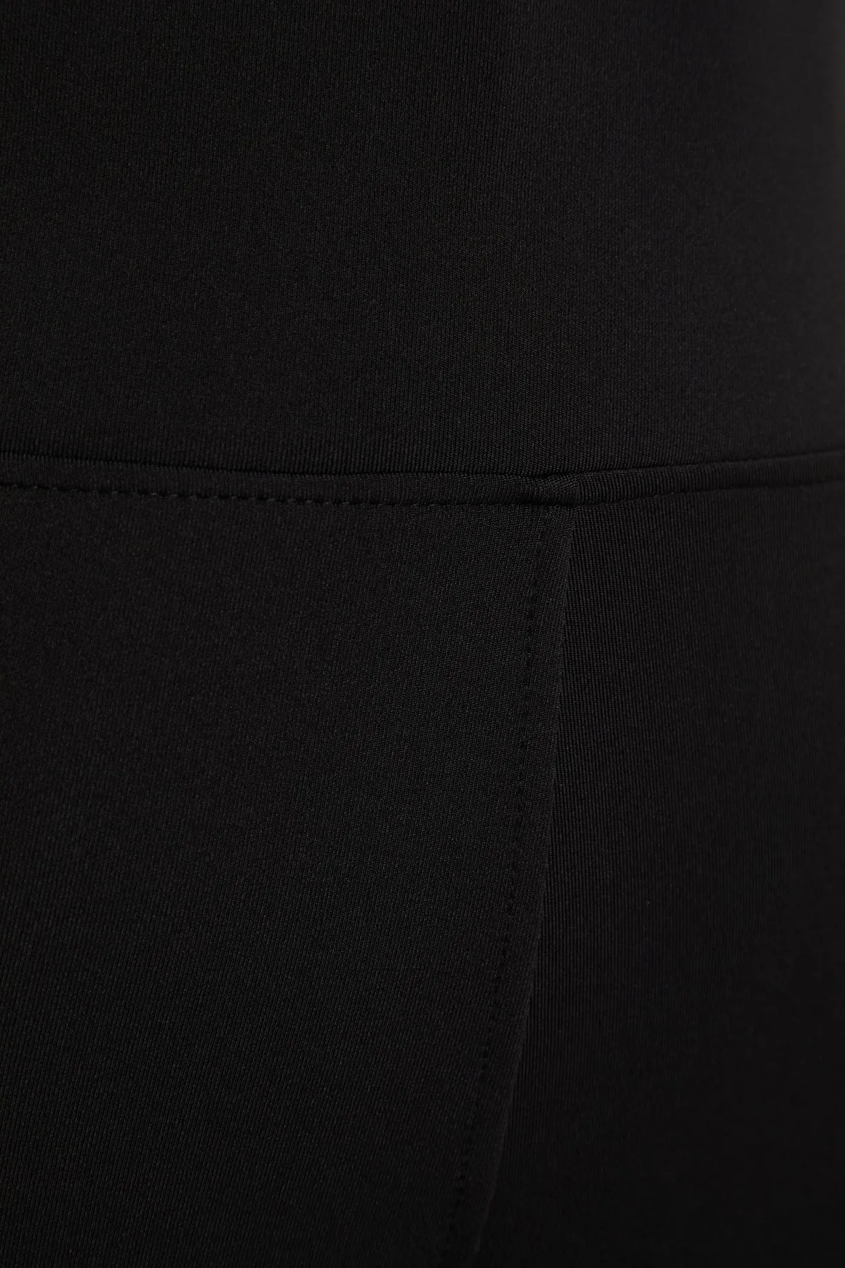 Trendyol Curve  Schwarze Strickstrumpfhose TBSSS22TA0026