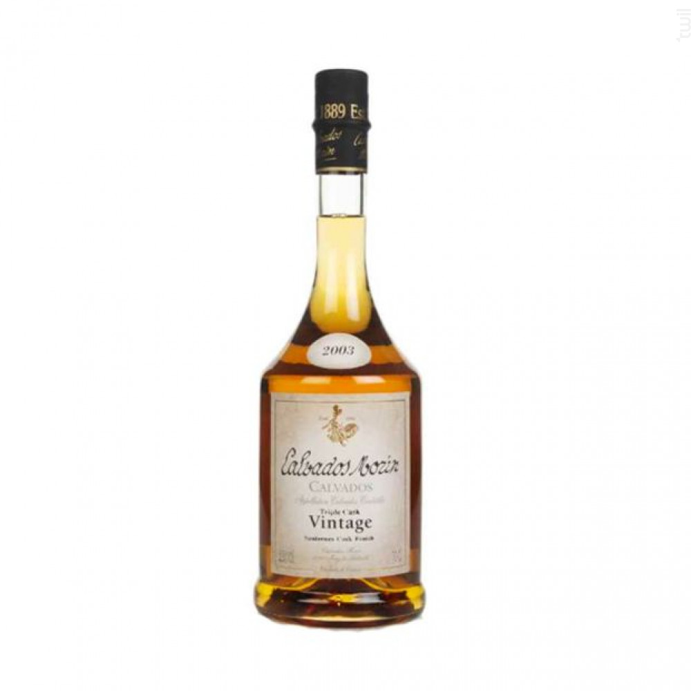 Calvados 17 Ans Finition Sauterne Millésimé Calvados Morin