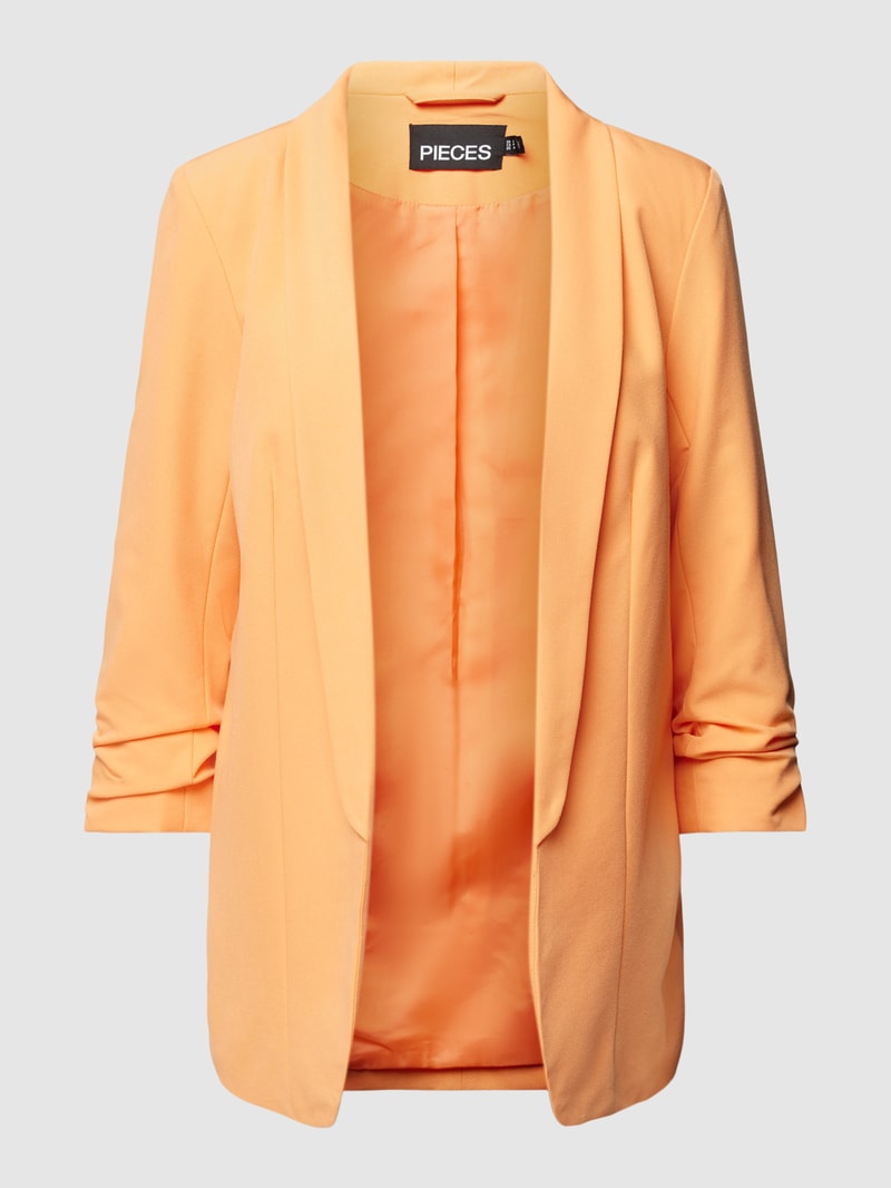 Blazer in unifarbenem Design Modell 'BOSELLA' in orange