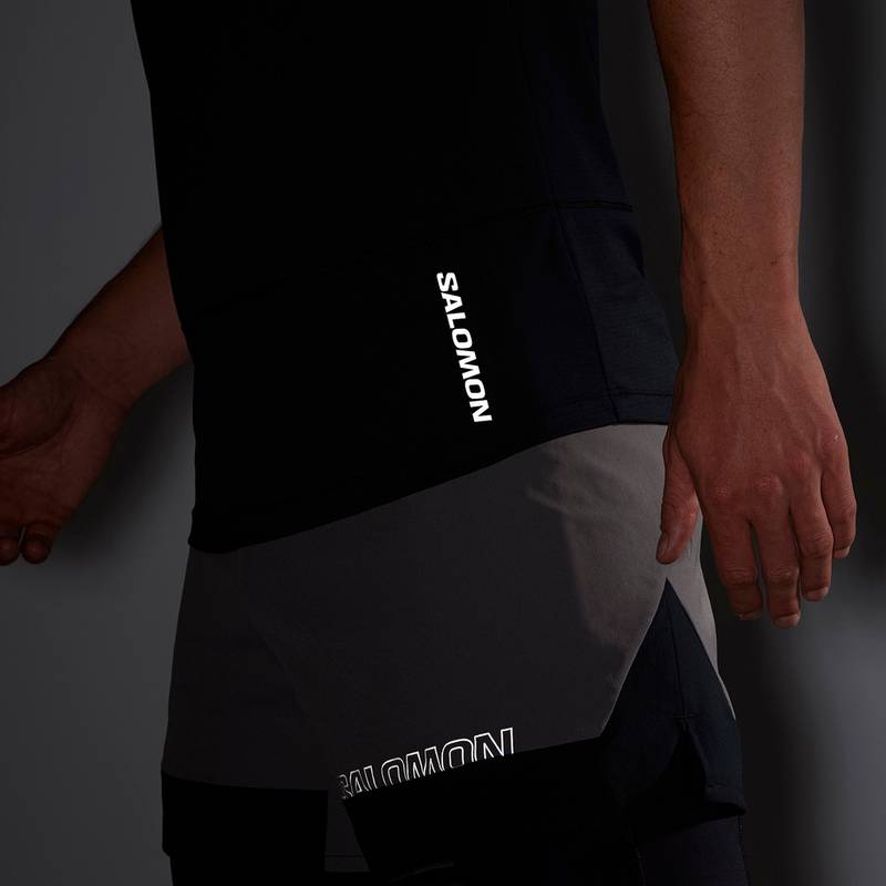 Salomon CROSS RUN Funktionsshirt Herren
