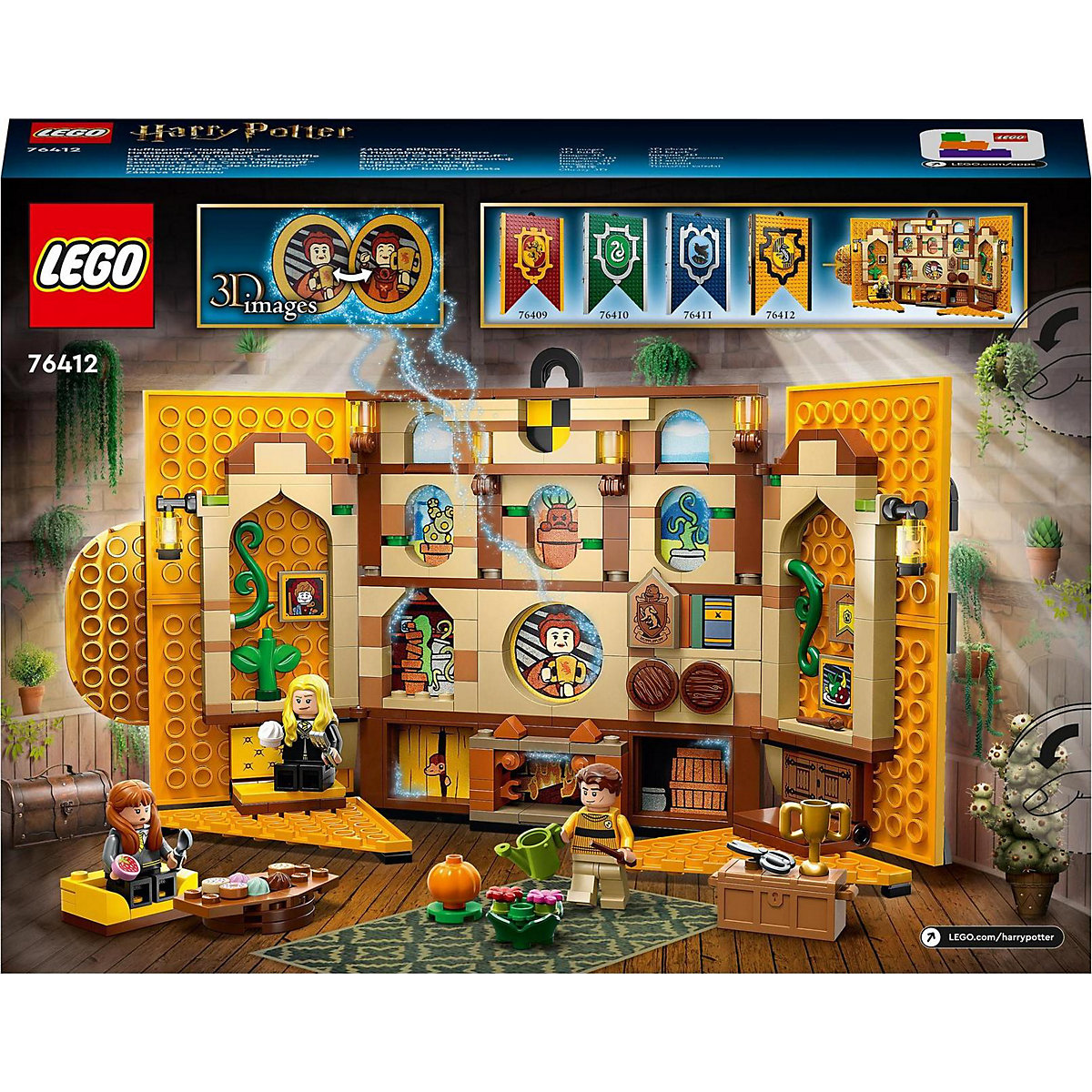 LEGO® Harry Potter 76412 Hausbanner Hufflepuff