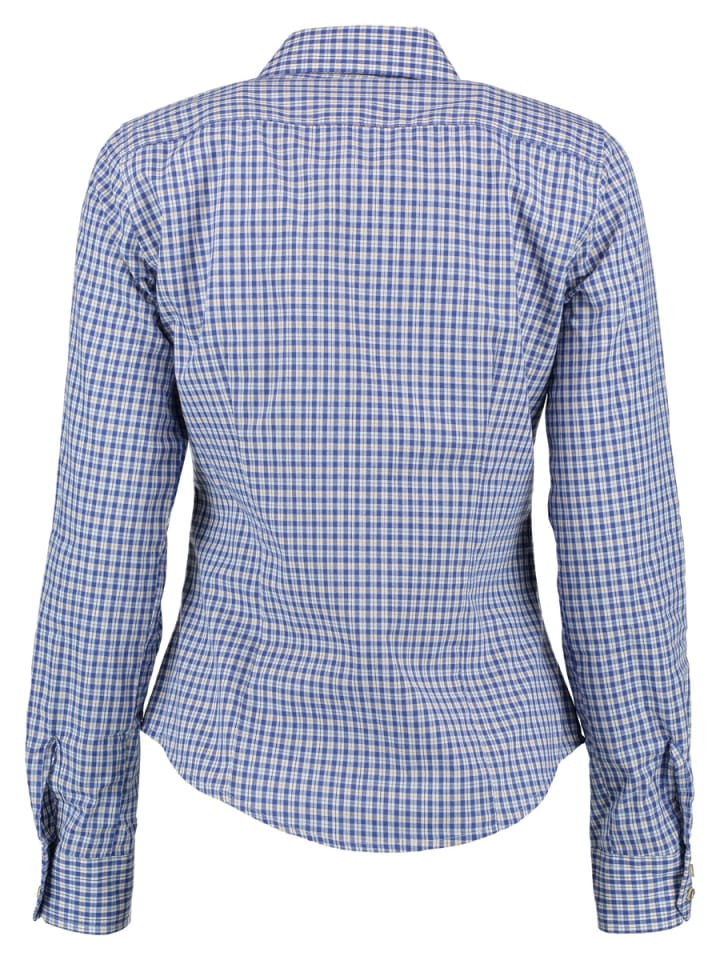 OS-Trachten Trachtenbluse Miweyo in kornblau günstig kaufen