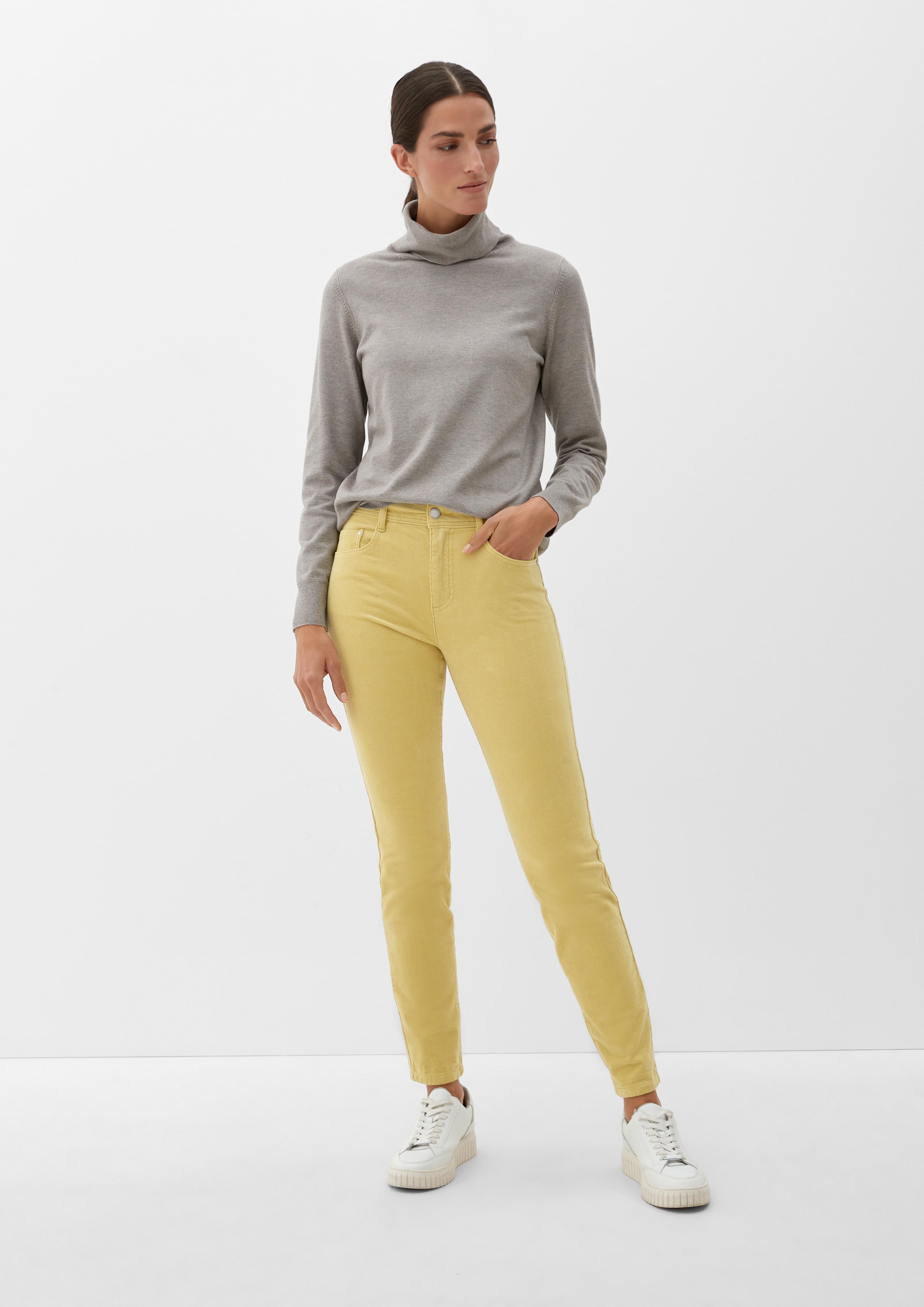 Cordhose im Slim Fit  2122170-1491