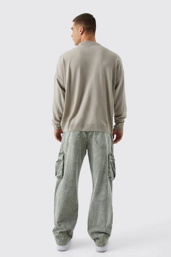 Oversize Colorblock Pullover