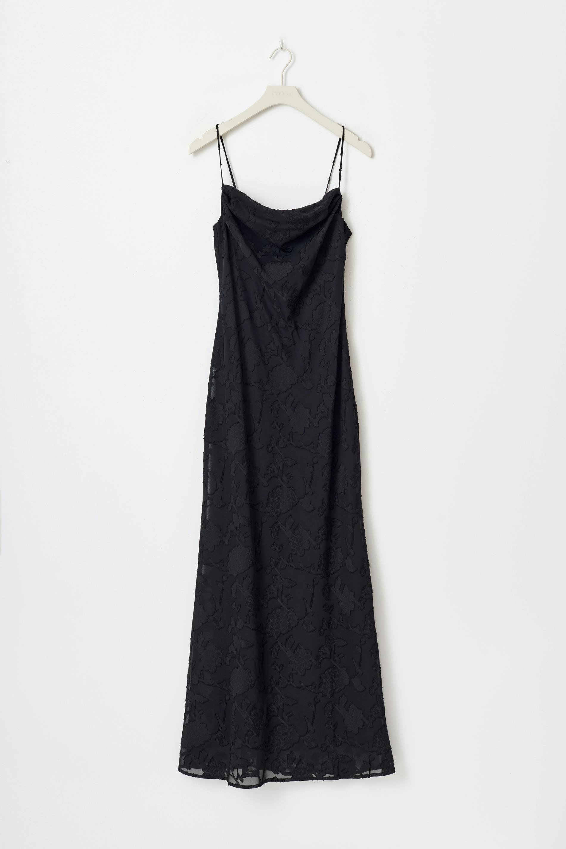 Cowl neck dress