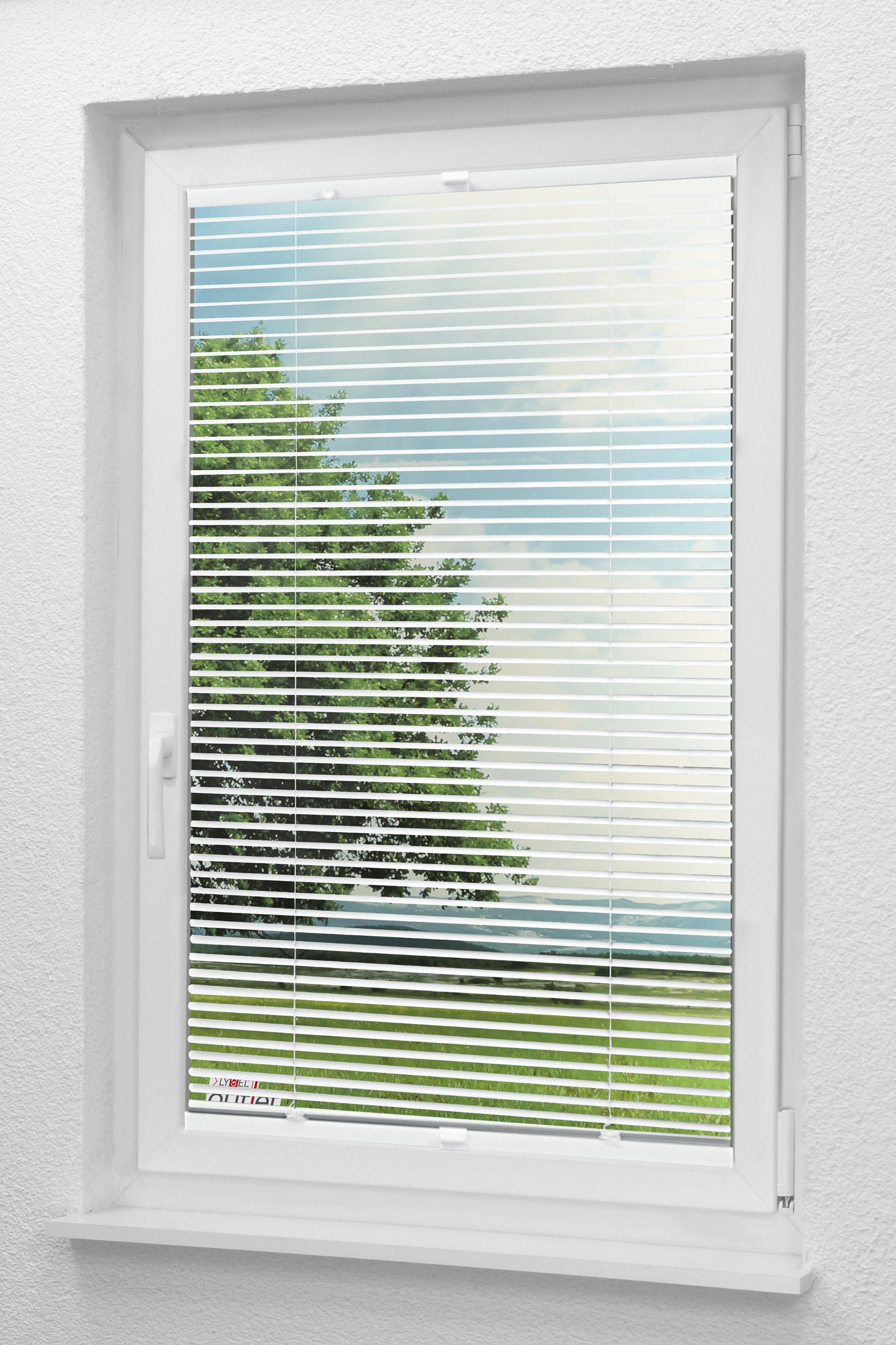 Jalousie Alu 20mm verspannt Weiß, LYSEL®, HxB 130x50cm