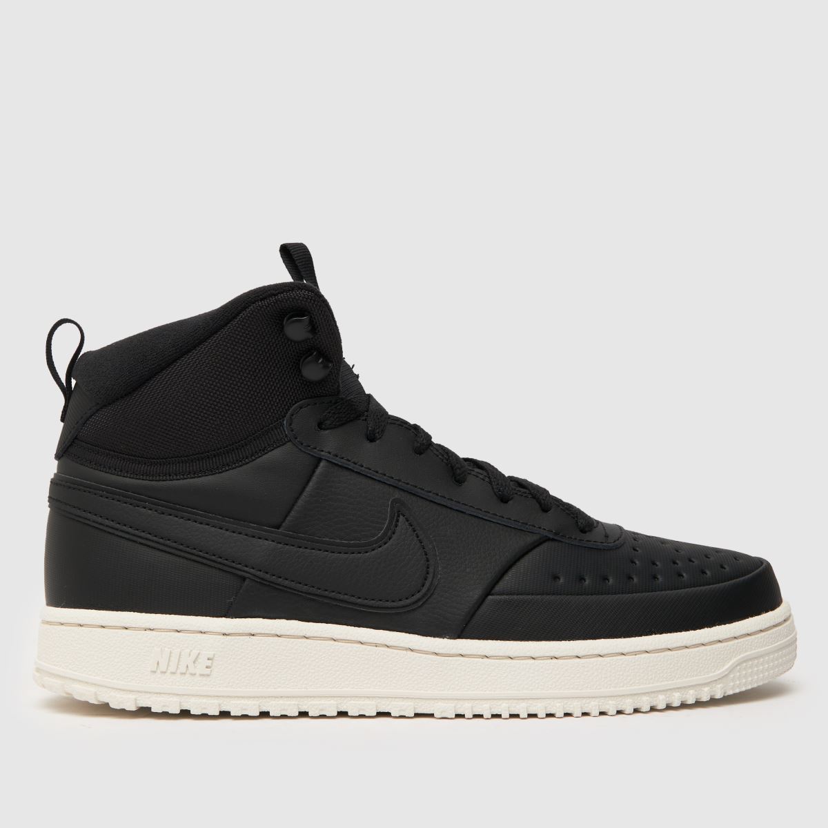 Nike Court Vision – Svarta och vita vinterskor