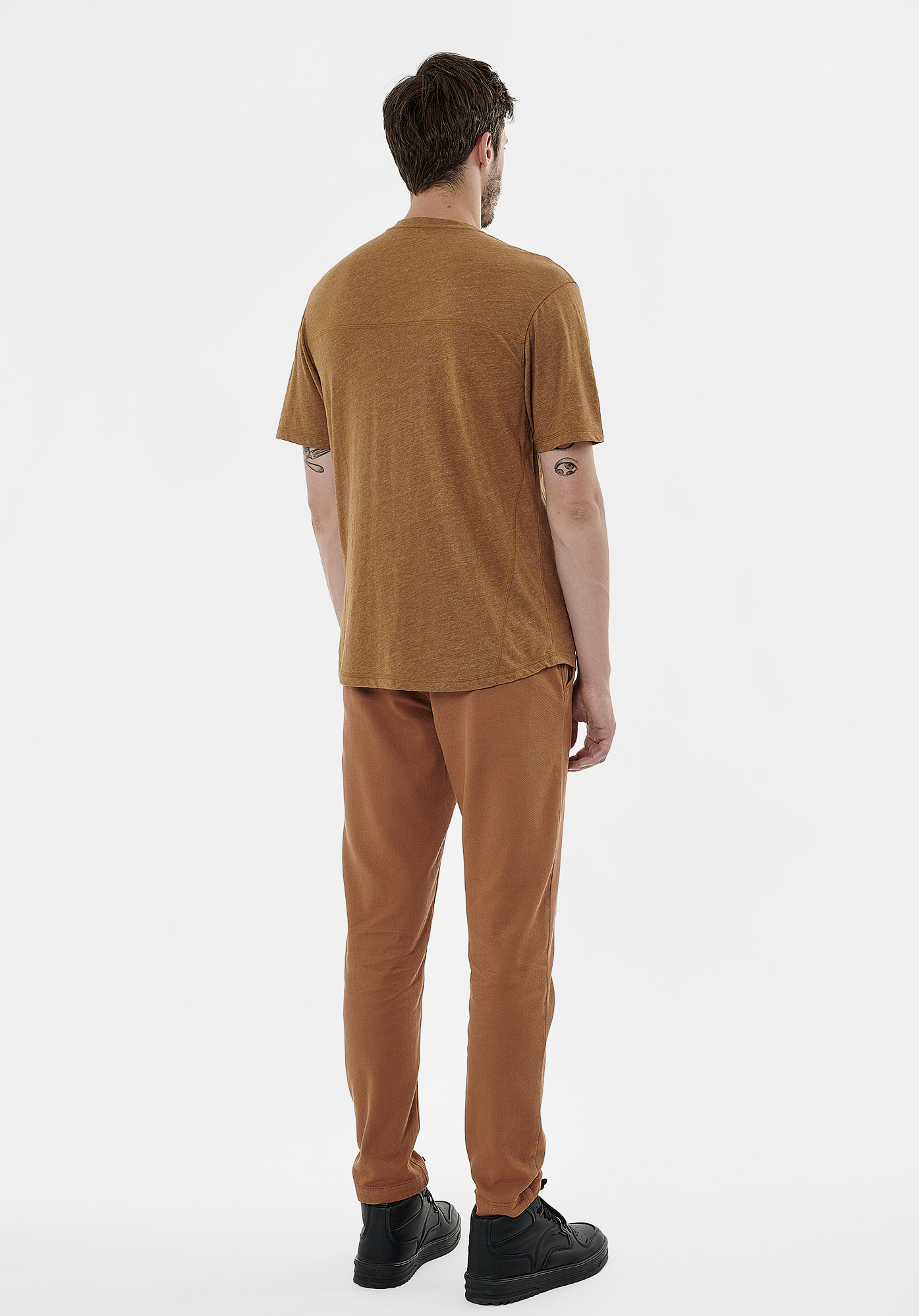 TONE   T-shirt marron homme