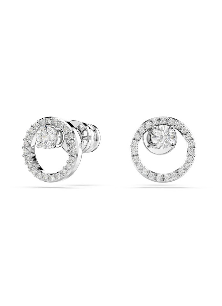 Swarovski Constella stud earrings with zirconia