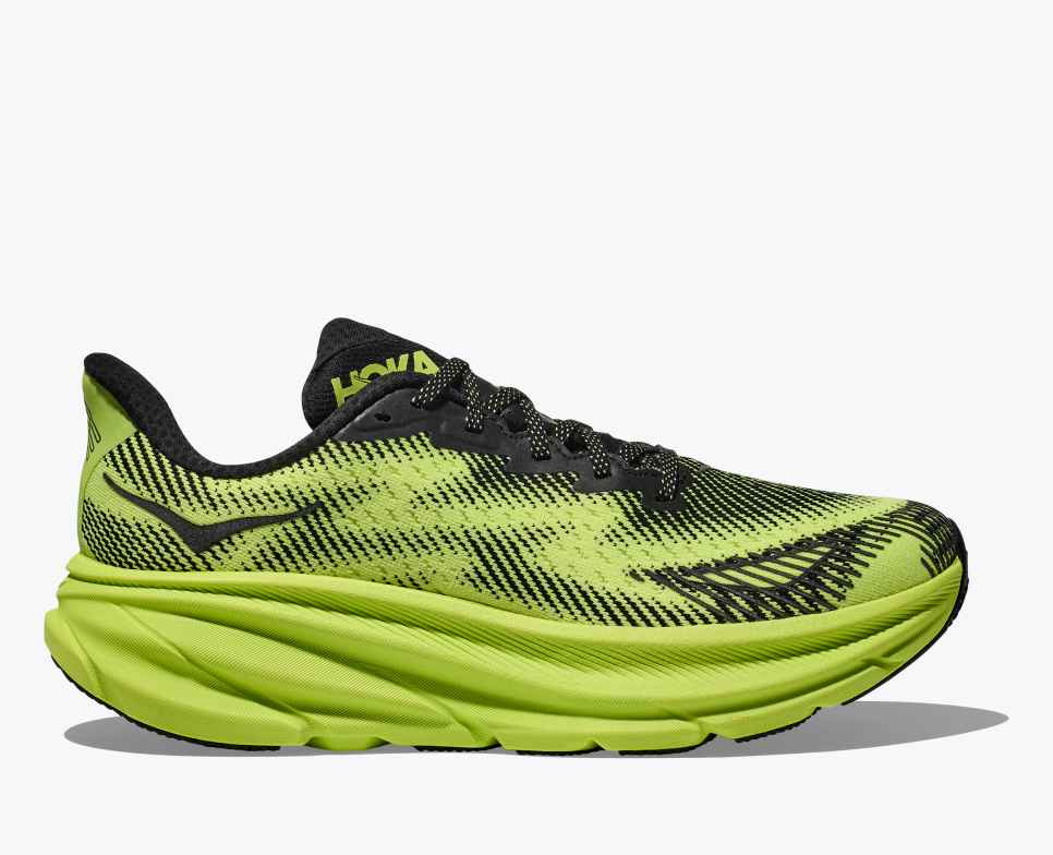 Stealth/Tech Clifton 9 GORE-TEX Svart / Lettuce