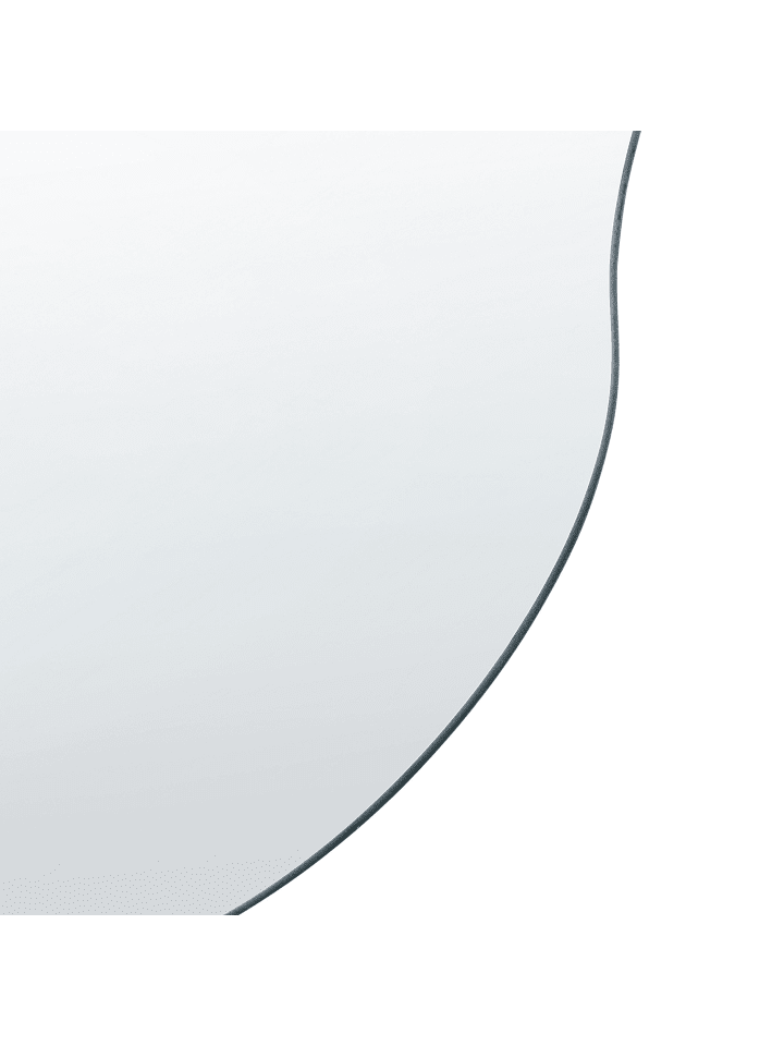 Beliani Wandspiegel AUXERRE in Silber - (W) 33 x (H) 80 x (L) 0.5 cm günstig kaufen onesize