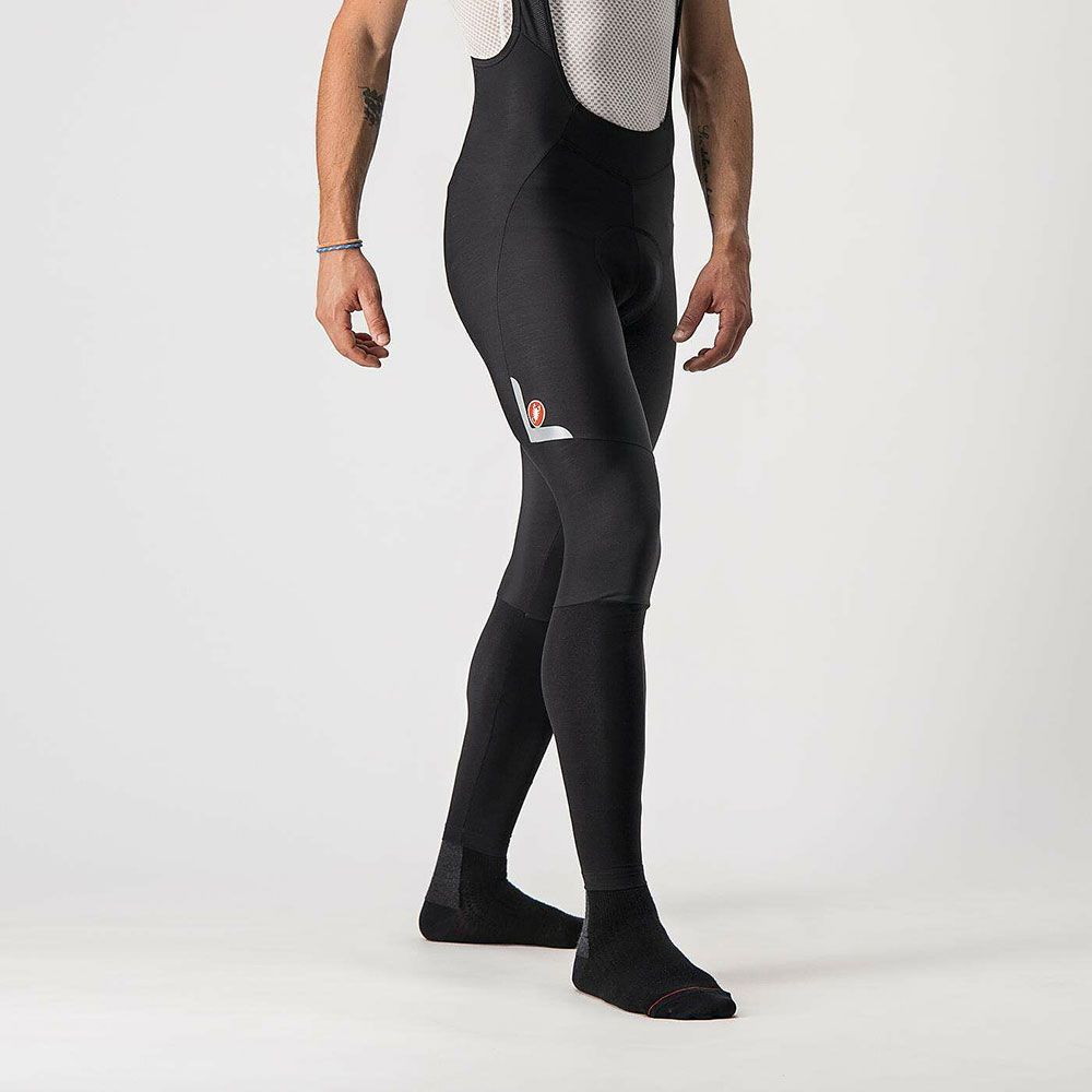 Castelli Velocissimo 5 - Trägerhose mit Polster black/silver reflex kaufen | Bike-Discount