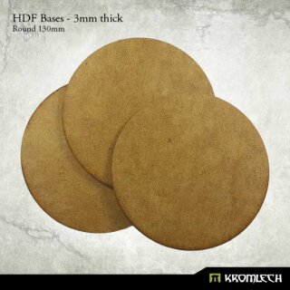 HDF Bases Round 130mm (3)