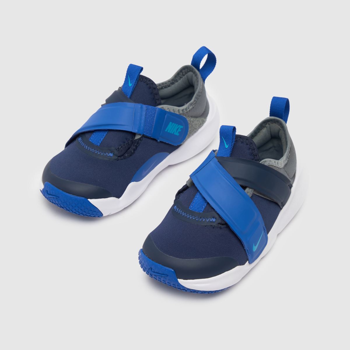 Nike marinblå flex advance pojkar småbarnsskor