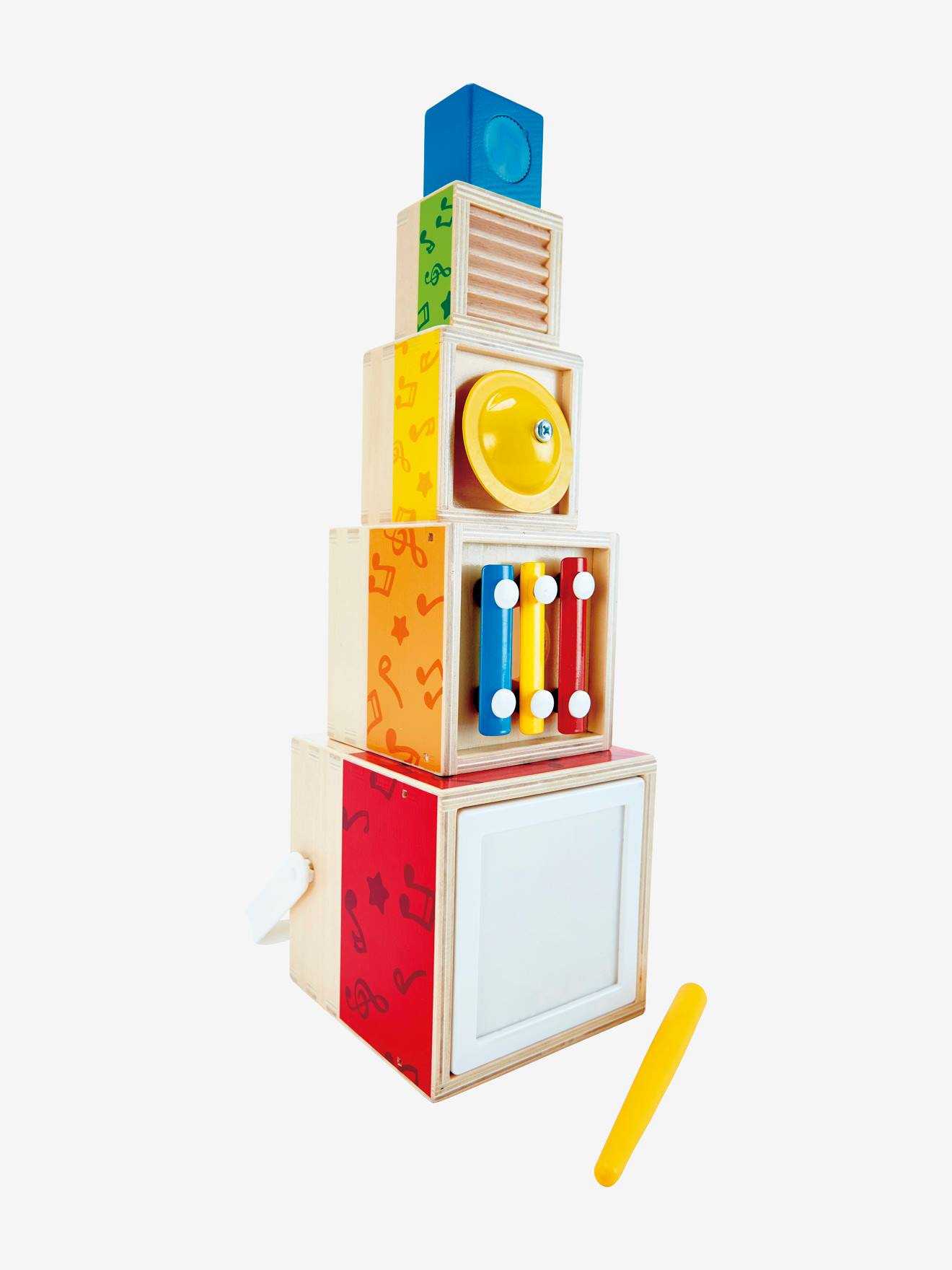 Boîtes gigognes musicales HAPE rouge