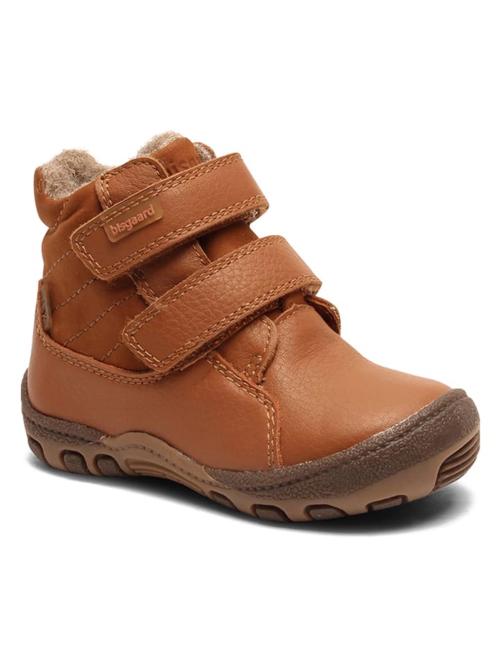 bisgaard Leder-Winterboots in Hellbraun günstig kaufen