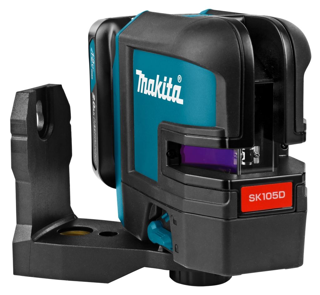 Makita SK105DZ Samonivelirni križni laser, rdeč, brez baterij in polnilnika