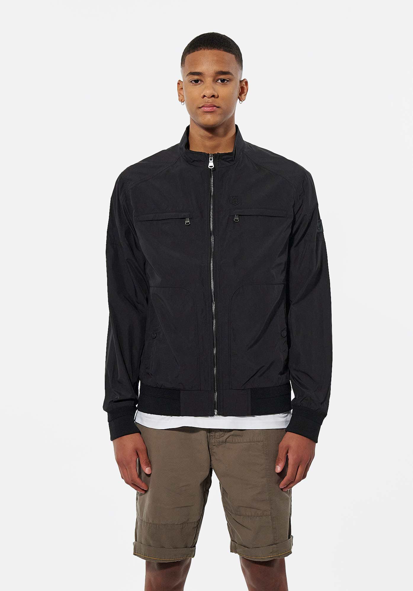 NOVIS  Veste légère noire Homme