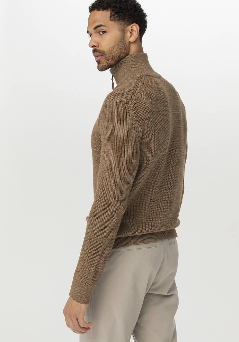 Troyer aus Bio-Merino und Bio-Baumwolle