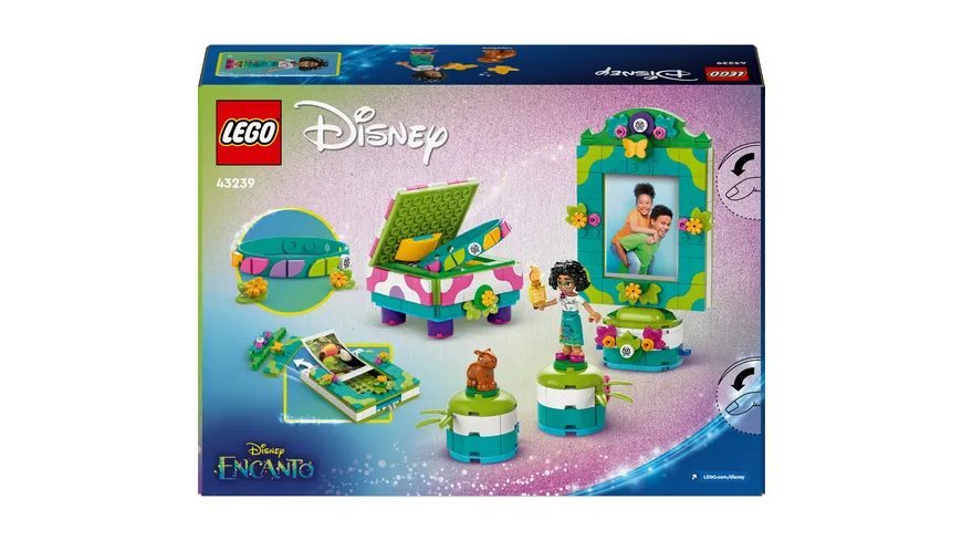 LEGO 43239  Encanto Mirabels Fotorahmen und Schmuckkassette