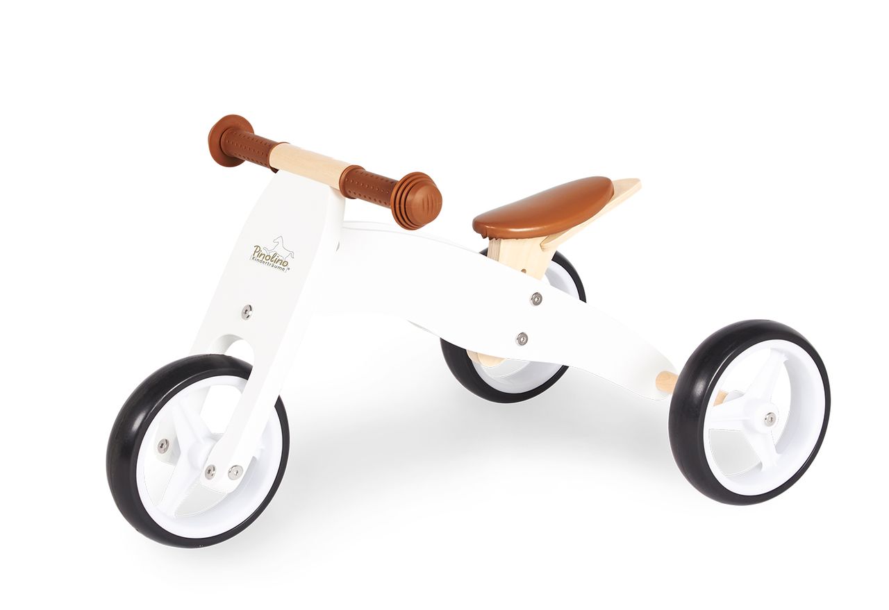 Pinolino Kinderträume Pinolino Mini-Laufdreirad Charlie, weiß/natur