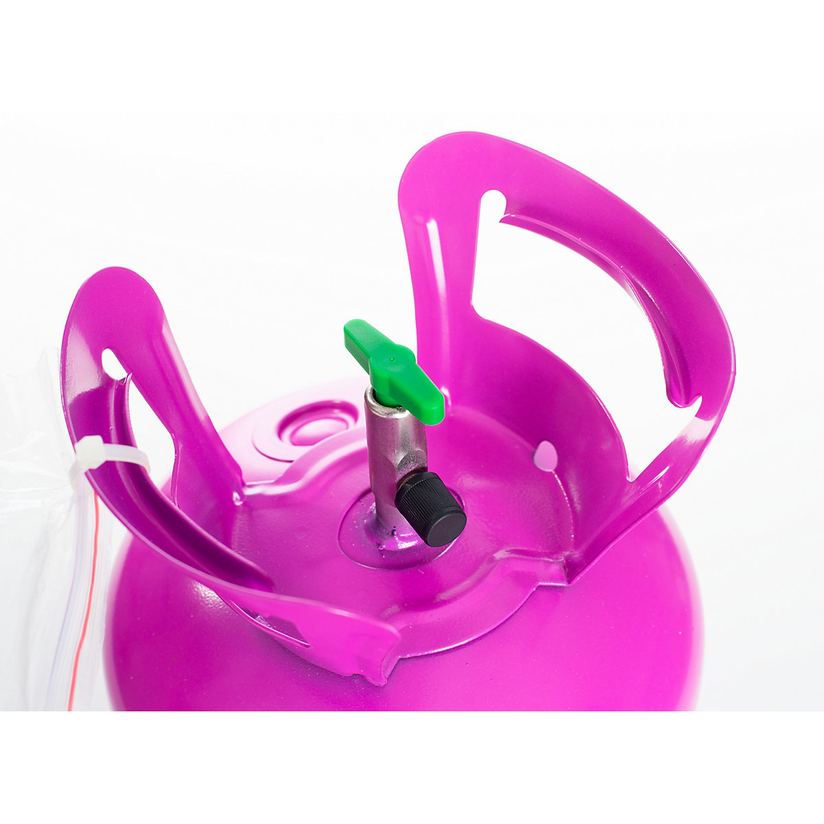 Helium Ballongas für 30 Ballons, Einwegflasche ø 23cm