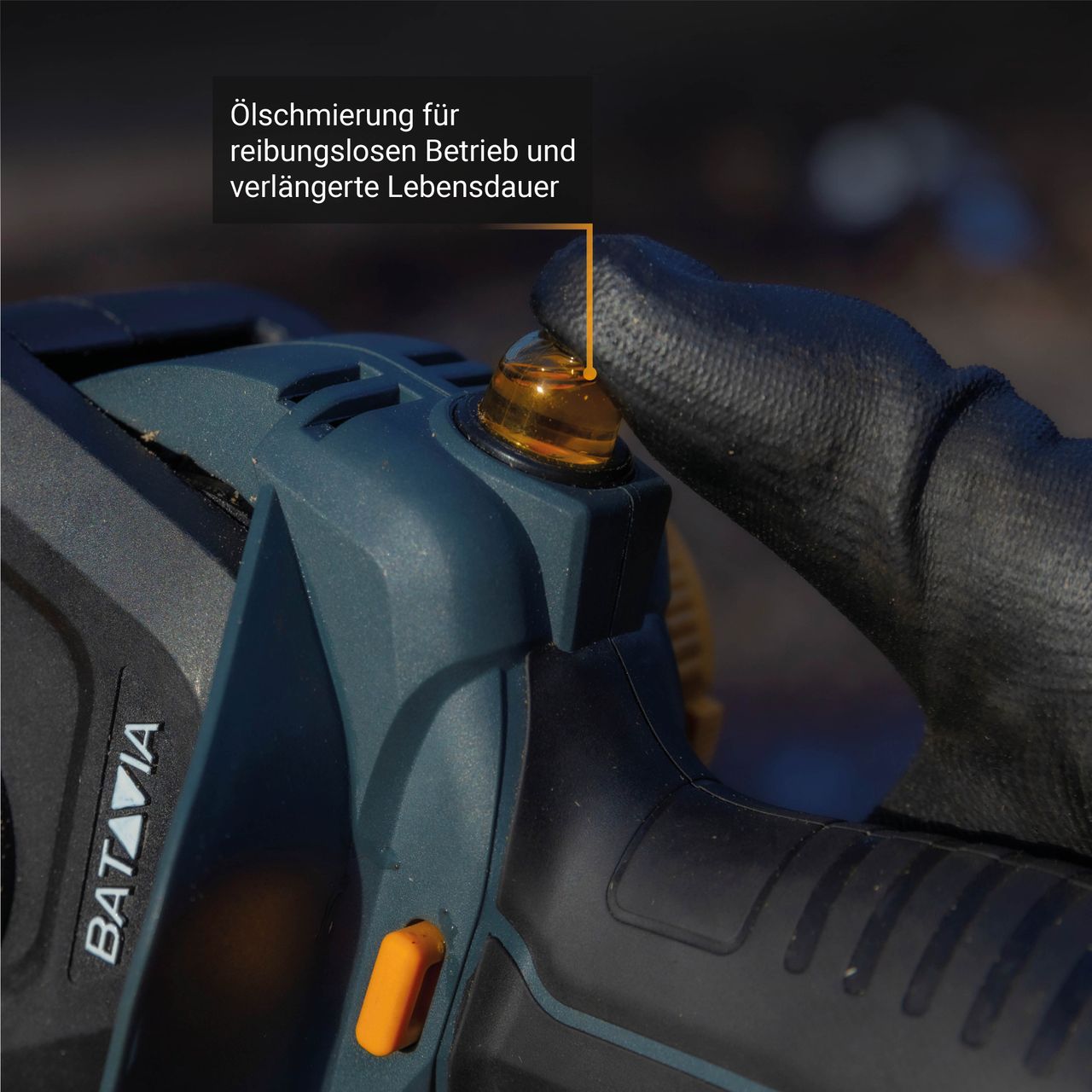 Batavia Nexxsaw V3 ULTRA 18V Brushless Akku-Einhand-Kettensäge 7' SET
