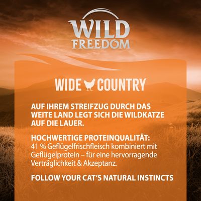 Probierangebot! Wild Freedom Trockenfutter, Einzeldosen & Snacks