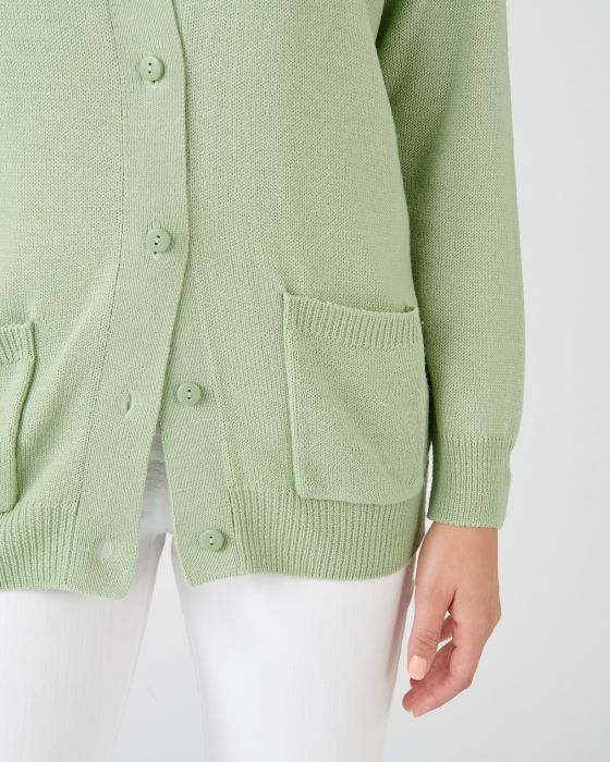 Gilet classique maille jersey