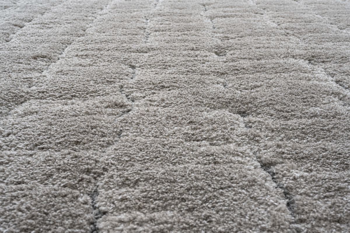 Webteppich Malachit Grau-Grau-Schwarz 80 x 150 cm