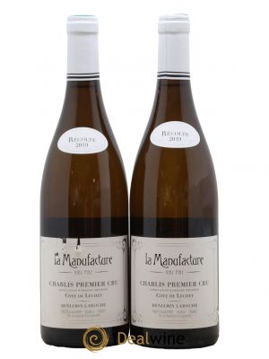 Chablis 1er Cru Cote De Lechet La Manufacture 2019 - Lot de 2 Bouteilles