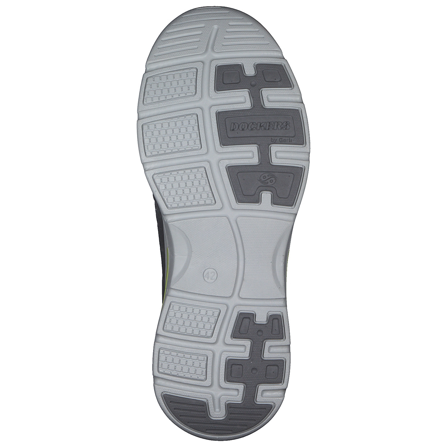 Dockers 46BN002, Slip-On-Sneaker, Herren, Grau (Dunkelgrau)