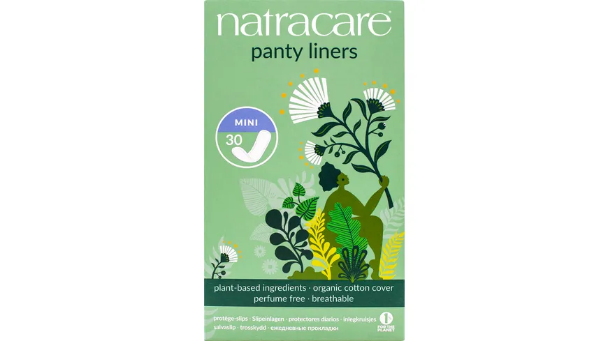 natracare Slipeinlagen Mini 30 Stück
