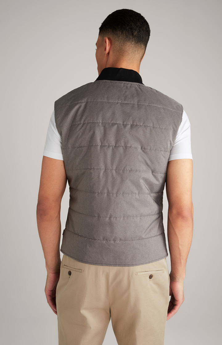 Steppweste Wilmot in Dunkelbeige