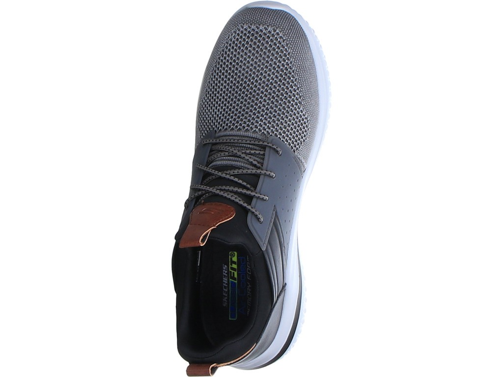 SKECHERS Komfort Slipper grau
