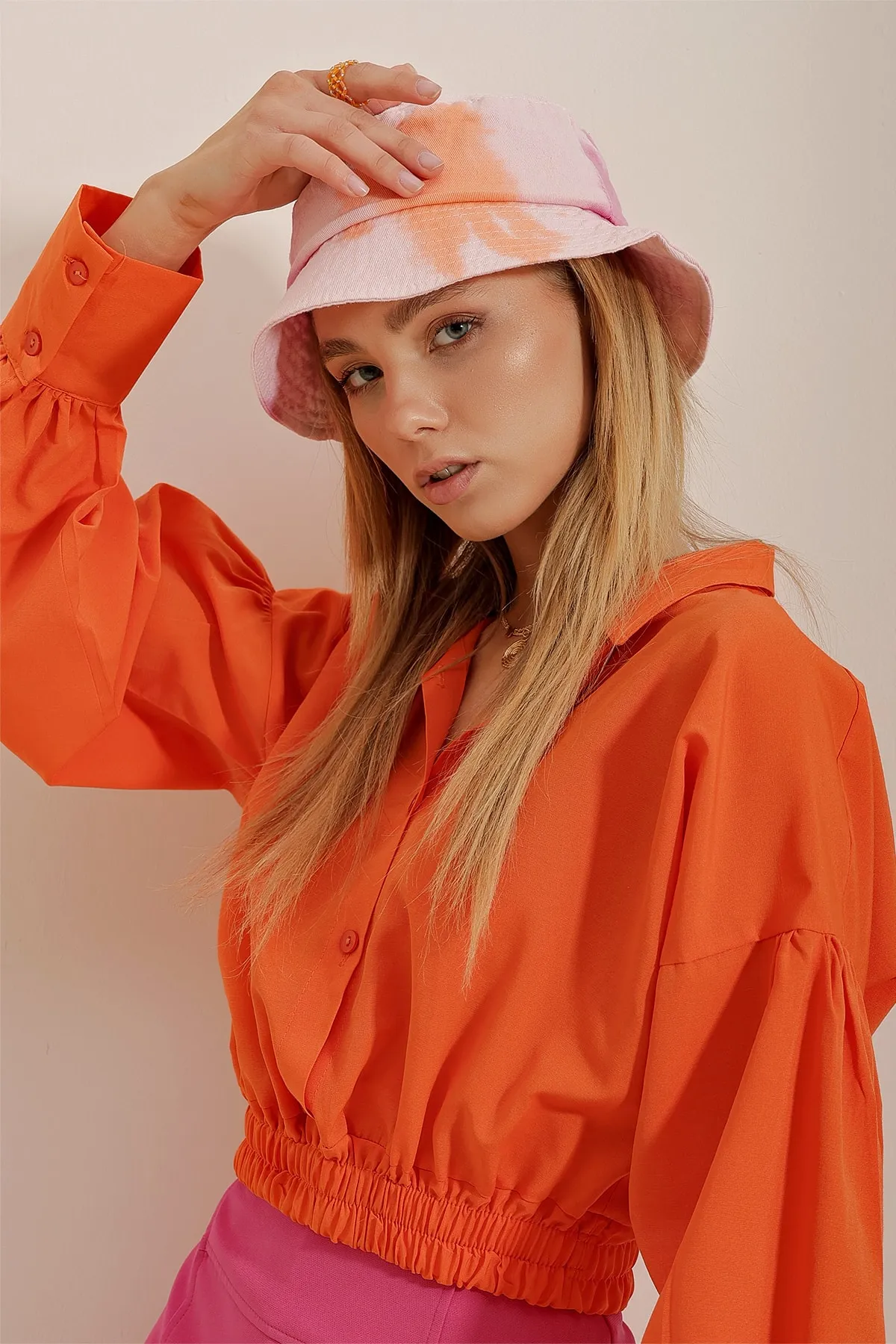 Trend Alaçatı Stili  Cap - Rosa